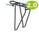 Racktime Gepäckträger BASIC 2.0 26 Zoll schwarz mit Federklappe
