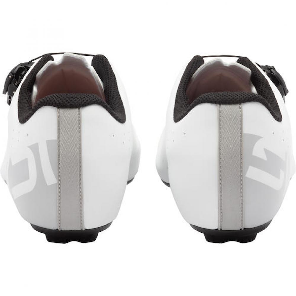 Sidi ROAD FAST 2 white/gray 44 Weiß - aerodynamischer Rennradschuh mit maximaler Kraftübertragung