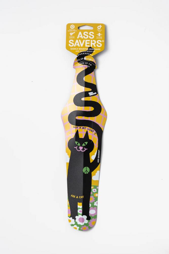 Ass Savers ASR-1 Regular Spritzschutz HR, bits n peaces Special Edition  Leichter, flexibler Schutz für Ihr Hinterrad, einfach montierbar, passend für die meisten Fahrräder