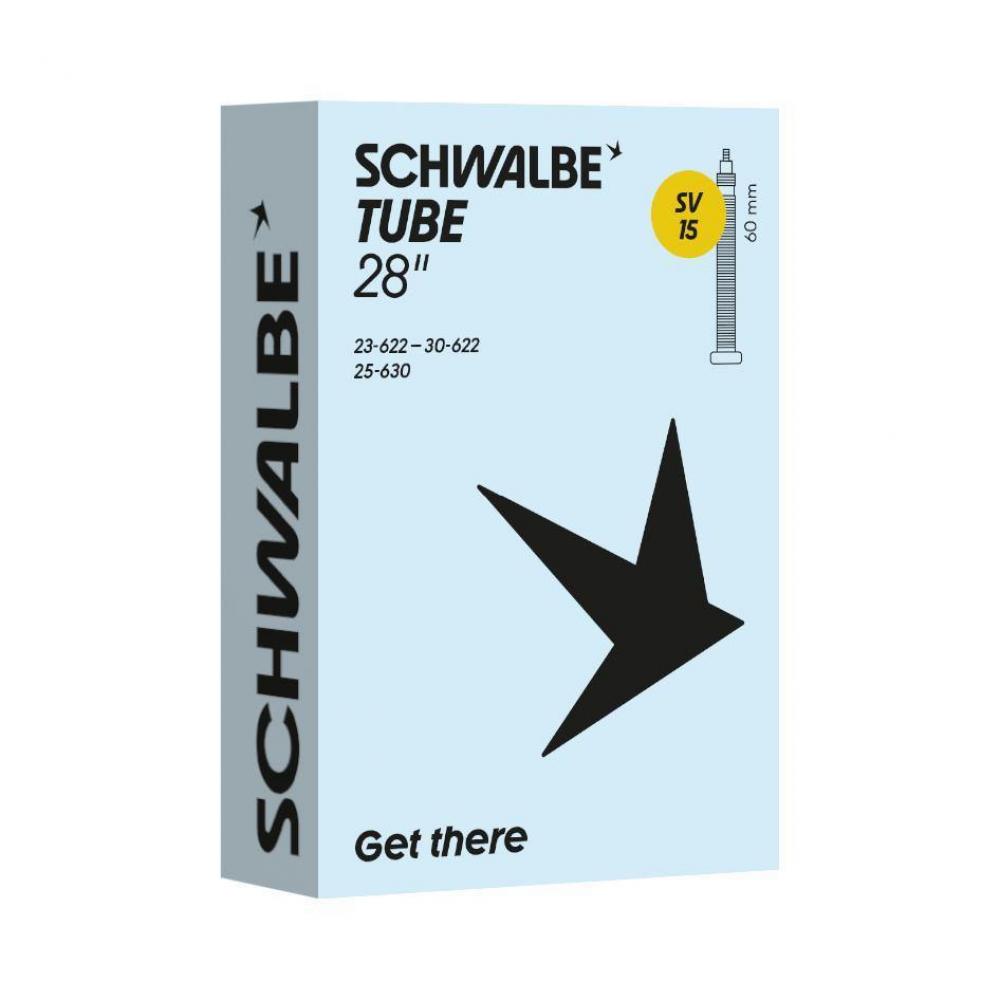 Schwalbe Schlauch Nr. 15 28 Zoll - SV 60 mm