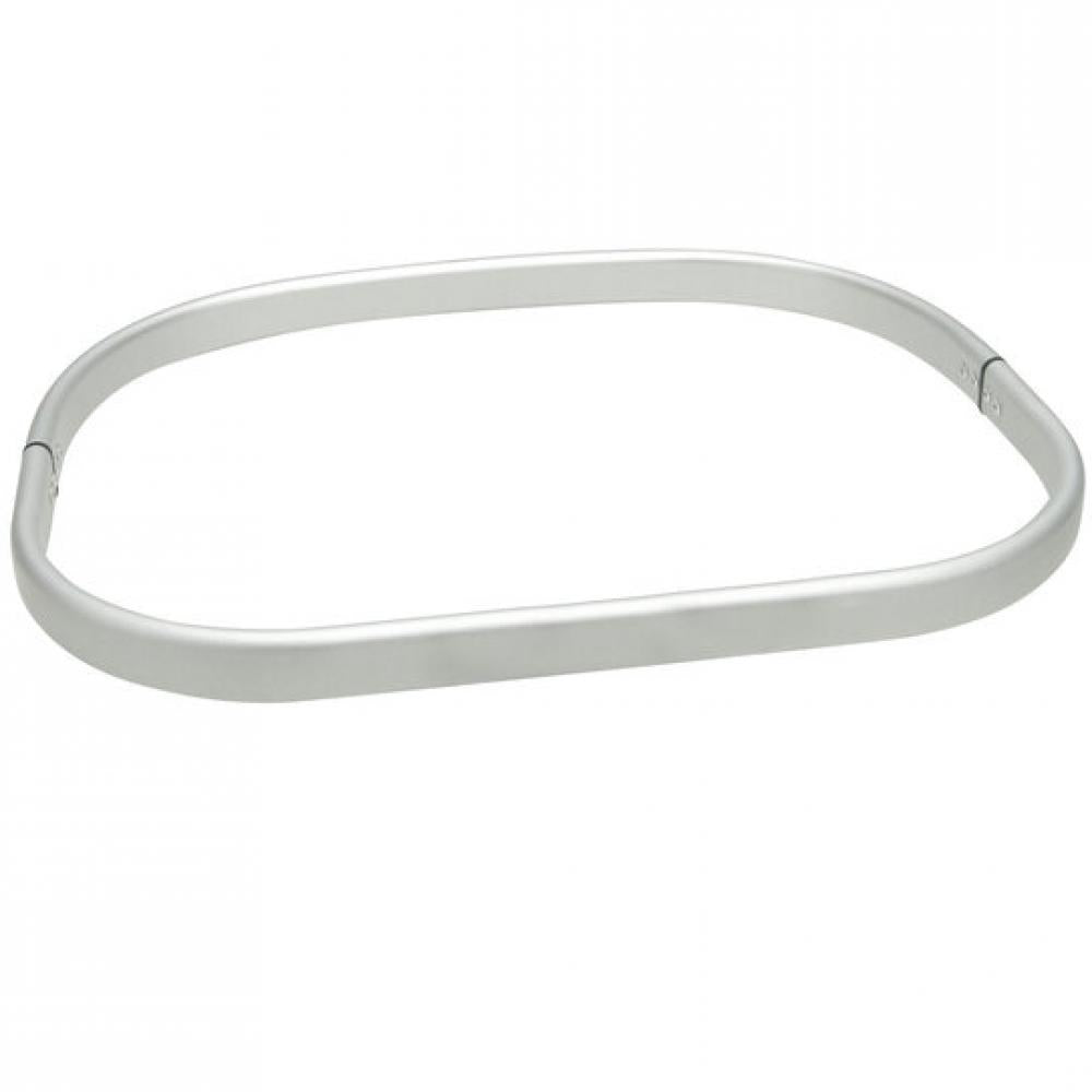 Reisenthel BIKEBASKET Ersatzbügel aus silbernem Aluminium, stabiler Tragebügel für Fahrradkorb.