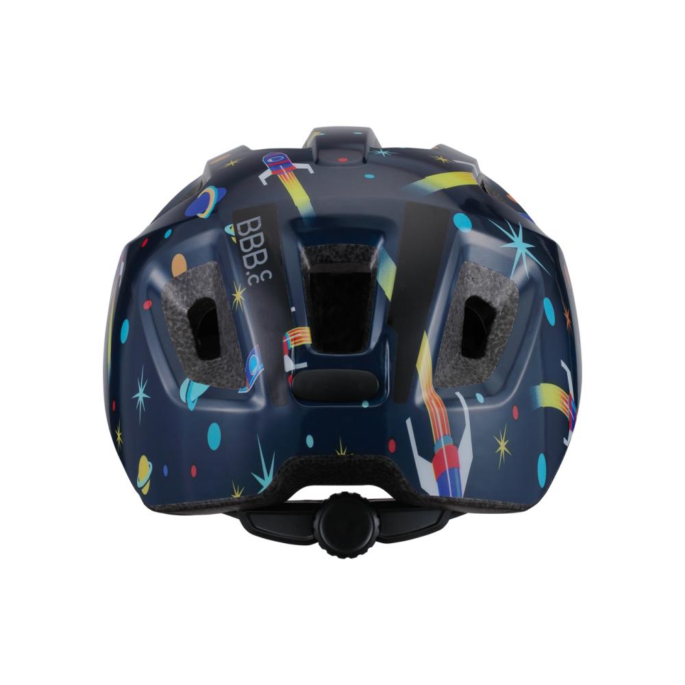 BBB Cycling Kinderhelm Hero S Astronaut (46-52 cm) - sicherer Schutz für kleine Entdecker