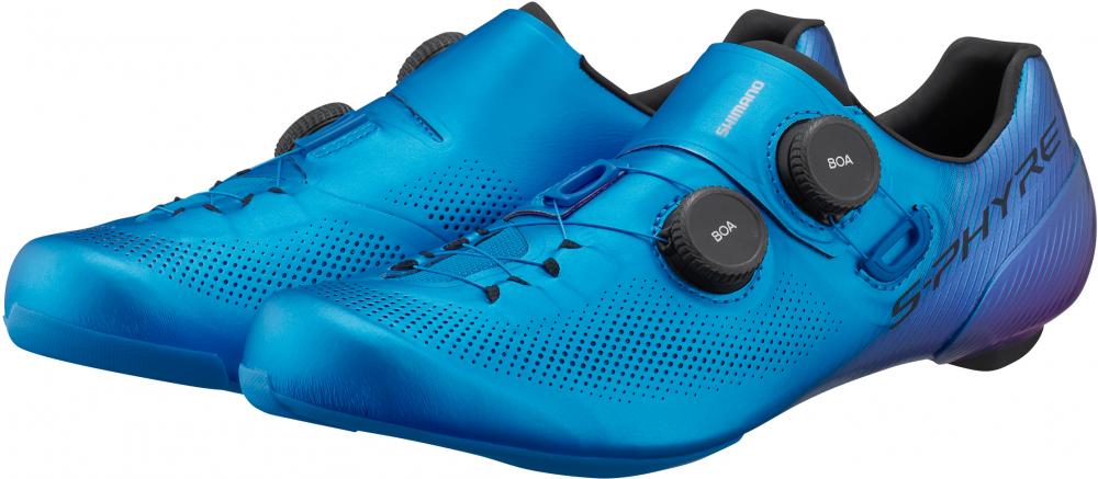 SHIMANO Fahrradschuhe RC903 - Road SPD-SL, Größe 45, Blau