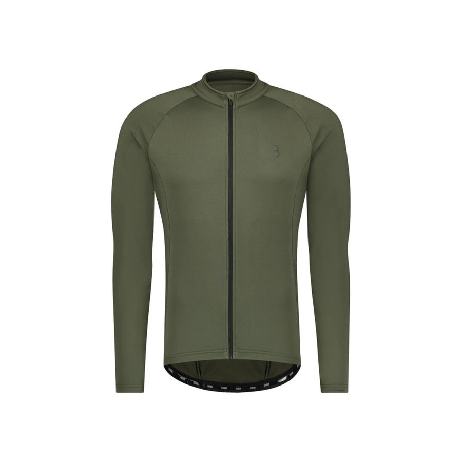 BBB Cycling BBB Langarmtrikot Transition l.a. XXXL l Olive - warmes, atmungsaktives Bike-Trikot
