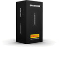 Pirelli Schlauch SPORTUBE 28" Race 28 schwarz - zuverlässiger Rennrad-Schlauch mit SV 48 mm