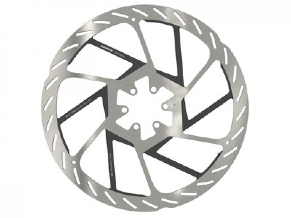 SRAM Bremsscheibe HS2 6-Loch 220 mm - maximale Bremsleistung und Wärmeableitung