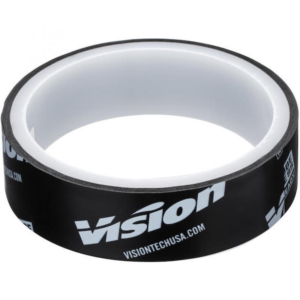 Vision Tubeless Felgenband Road 21 mm Schwarz-weiß - zuverlässige Abdichtung für Tubeless-Laufräder