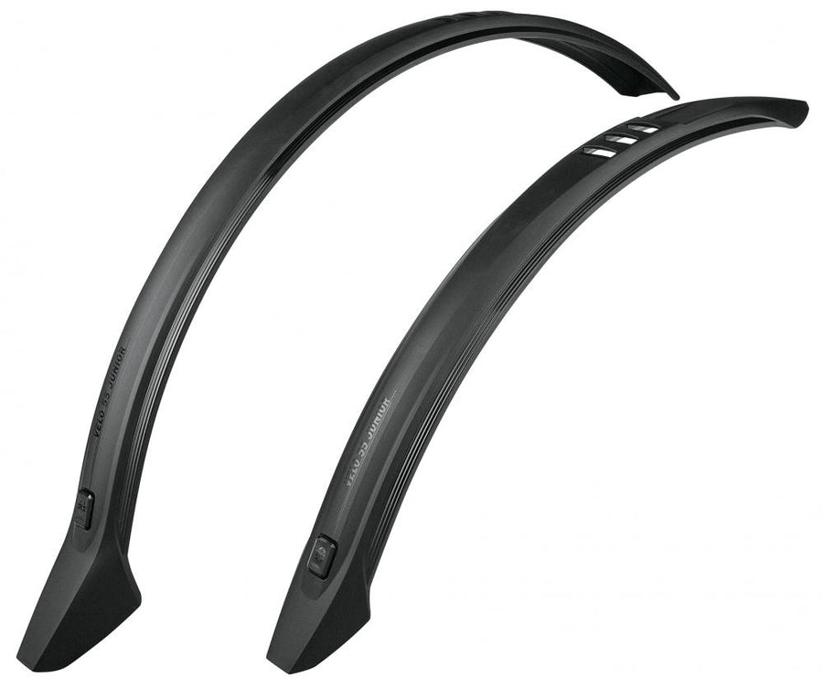 SKS Schutzblech-Set Velo 55 Junior für 24 Zoll MTB und Trekking, schwarze Steckschutzbleche für optimalen Spritzschutz.