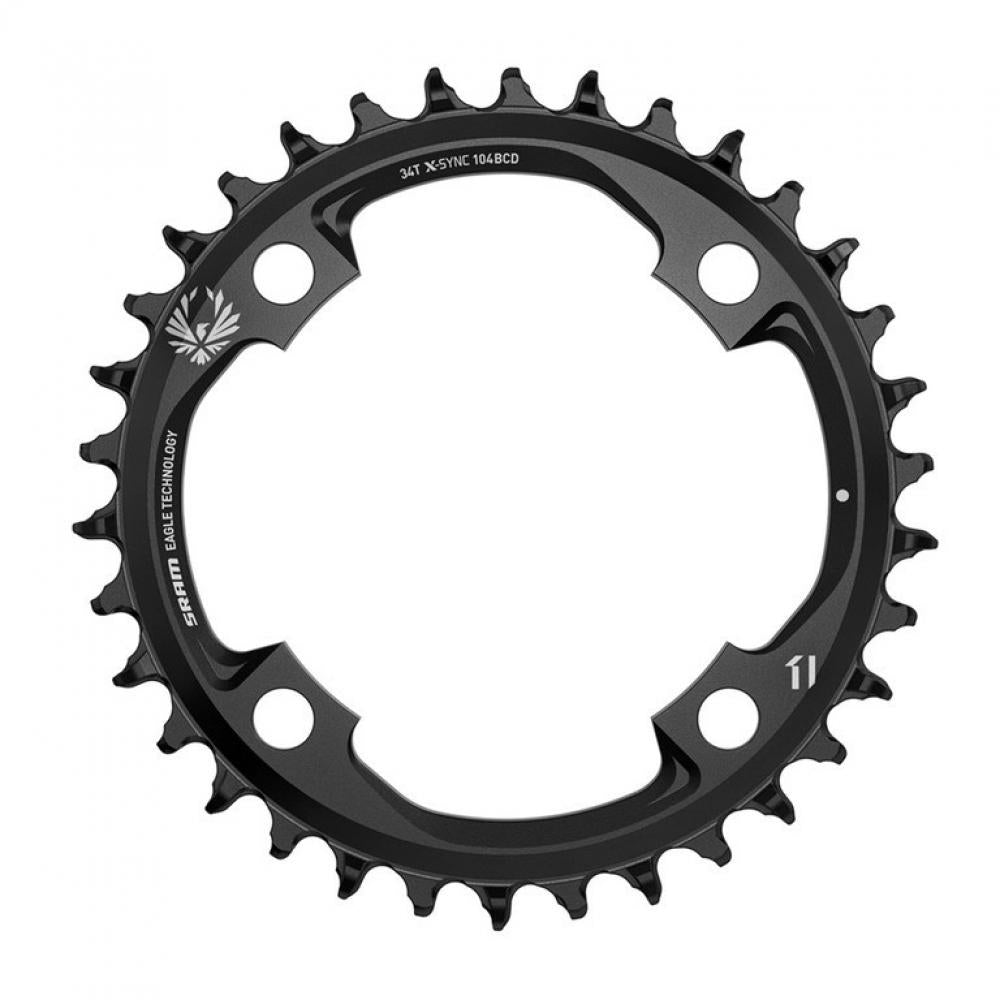 SRAM Kettenblatt X-Sync Eagle 38T - 0 mm, schwarz