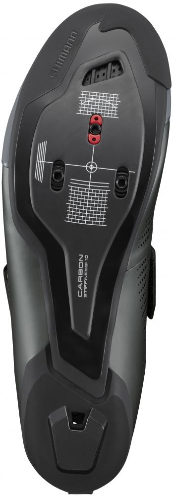 SHIMANO Fahrradschuhe TR903 Herren/Damen Road SPD-SL Typ Triathlon Größe 39 Grau