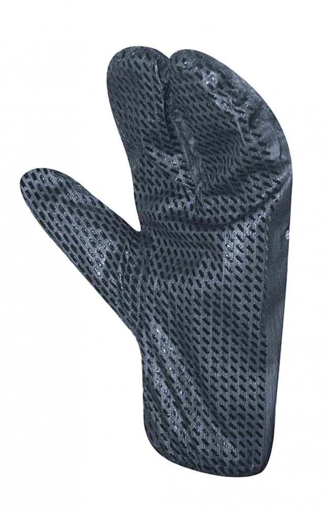 CHIBA Rain Shield Superlight - Lobster-Überzugshandschuh, XS, schwarz, wind- & wasserabweisend