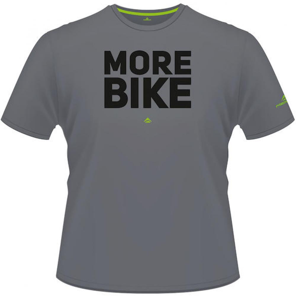 Merida T-Shirt MORE BIKE Edition Herren M Grau - komfortables Bike-Freizeitshirt
