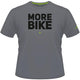 Merida T-Shirt MORE BIKE Edition Herren M Grau - komfortables Bike-Freizeitshirt