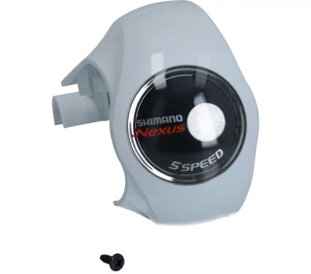 SHIMANO Abdeckung SL-5S30 HR ? Ersatz-Abdeckung für Schalthebel, Weiß