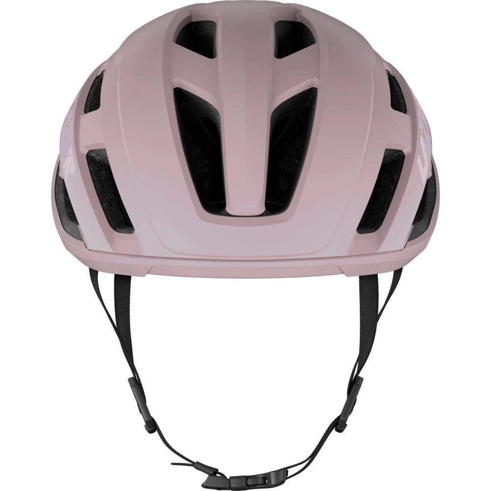 LAZER Helm Strada KinetiCore Road Matte Lila Pink (L) - sicherer, komfortabler Rennradhelm
