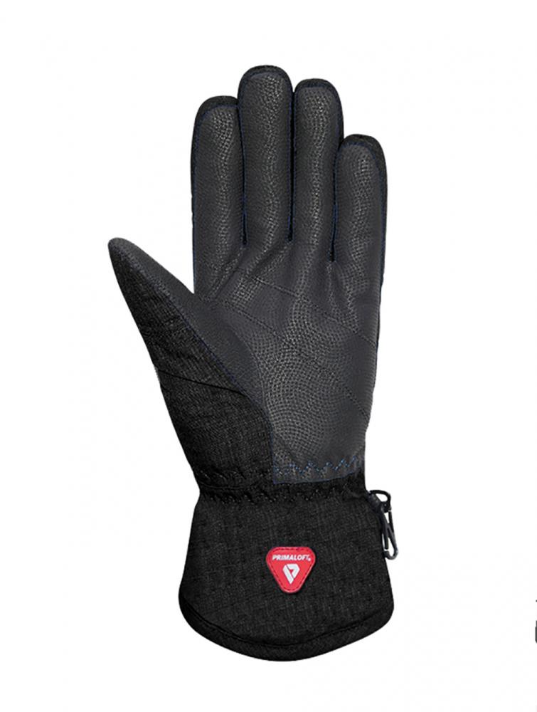 CHIBA Plus Finger - wasserdichte Winter-Radhandschuhe schwarz, Größe 9,5