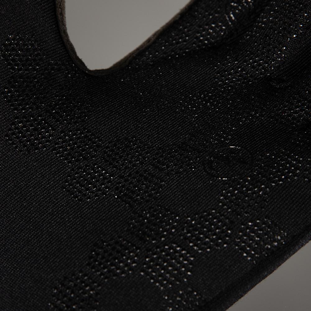 CHIBA Polarfleece - Radhandschuhe schwarz XL mit Touchfunktion und Silikondruck