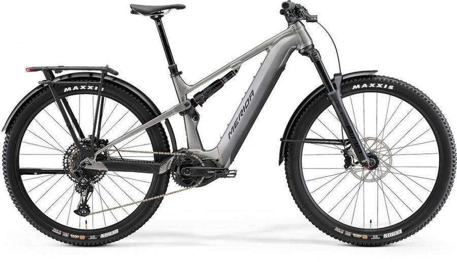 Merida eONE-FORTY 675 EQ IV1 gunmetal/schwarz L (43) - kraftvolles E-MTB für anspruchsvolle Trails