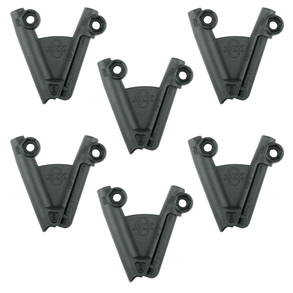 ESC V-Adapter Strebenaufnahme, 6er-Set  stabiler Adapter für Fahrradrahmen, einfache Montage, kompatibel mit verschiedenen Modellen, langlebiges Material