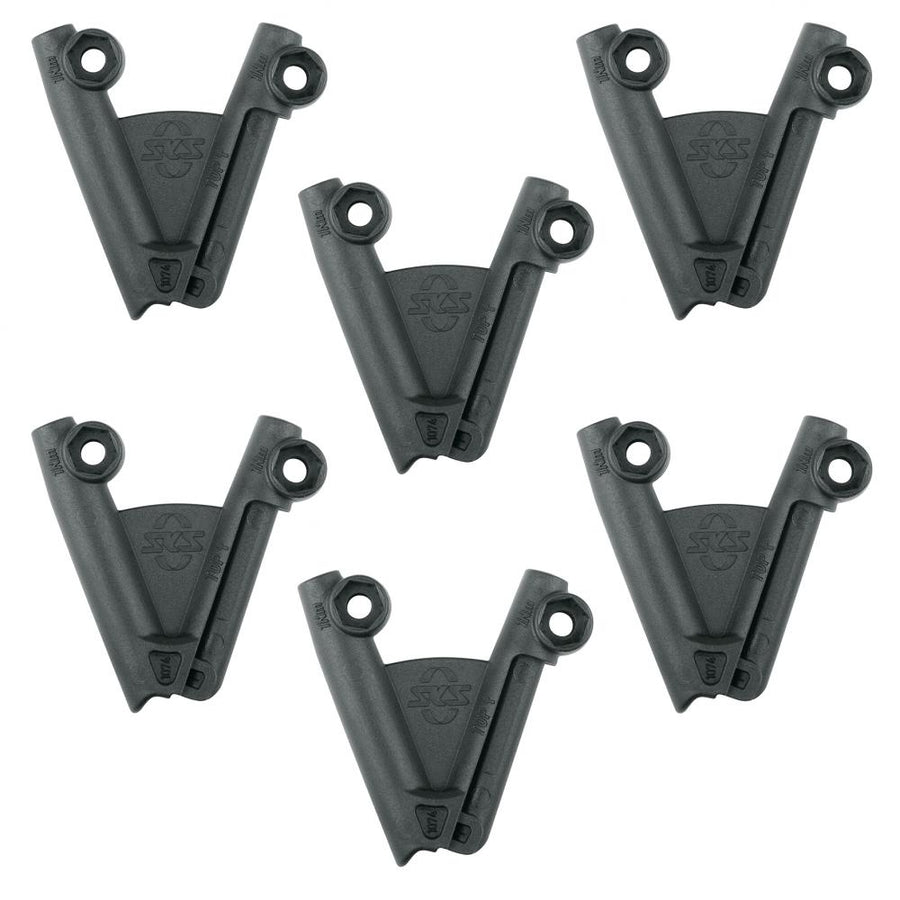 ESC V-Adapter Strebenaufnahme, 6er-Set  stabiler Adapter für Fahrradrahmen, einfache Montage, kompatibel mit verschiedenen Modellen, langlebiges Material