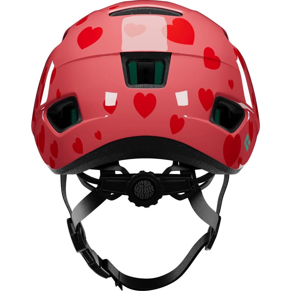 LAZER LAZER Helm Nutz 2.0 KinetiCore Kids & Junior Little Hearts rot - sicherer Kinder-Fahrradhelm