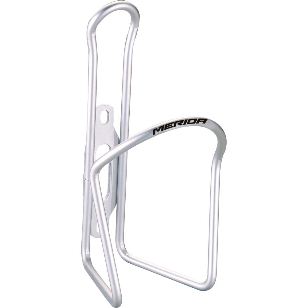 Merida Flaschenhalter Aluminium CLASSIC II Onesize Silber - leichter und sicherer Halt für Trinkflaschen