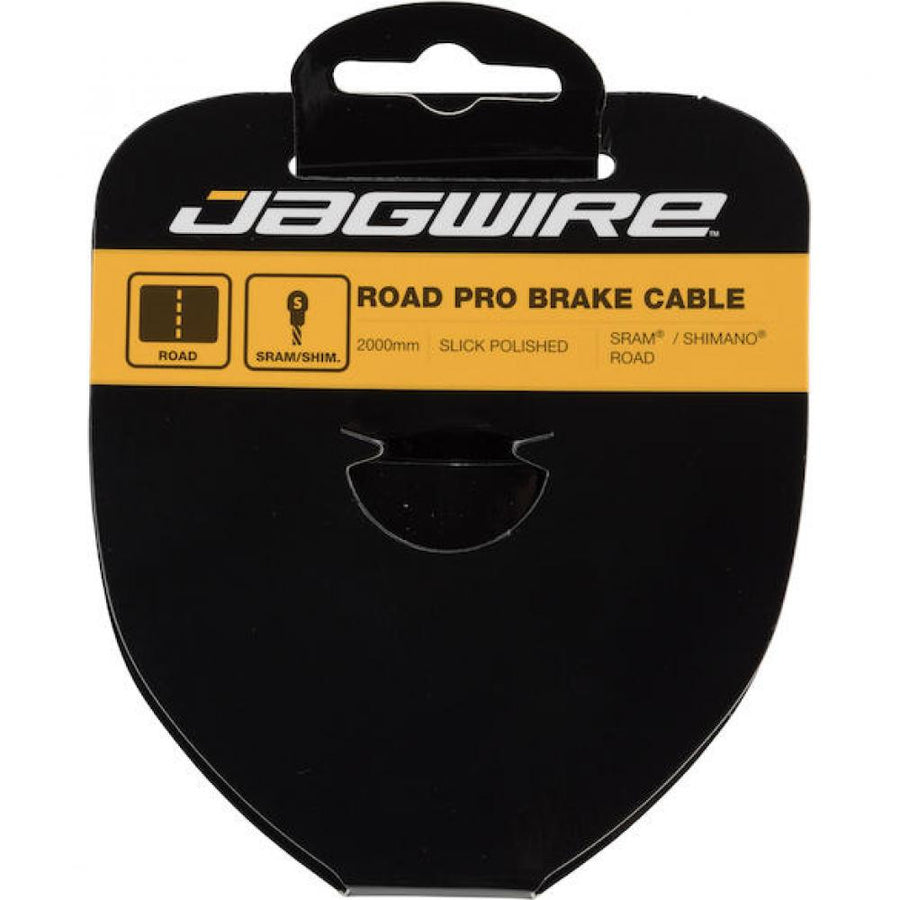 Jagwire Bremszug Road Pro Pro-Slick polished 1,5 x 2000 mm Silber - Präzise Bremsperformance