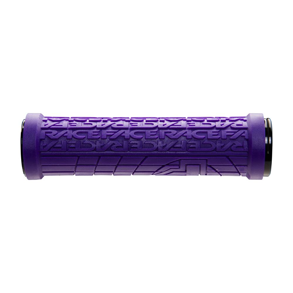 Race Face Grippler Lock-On Griff, 33mm, purple lila - maximaler Halt und Kontrolle