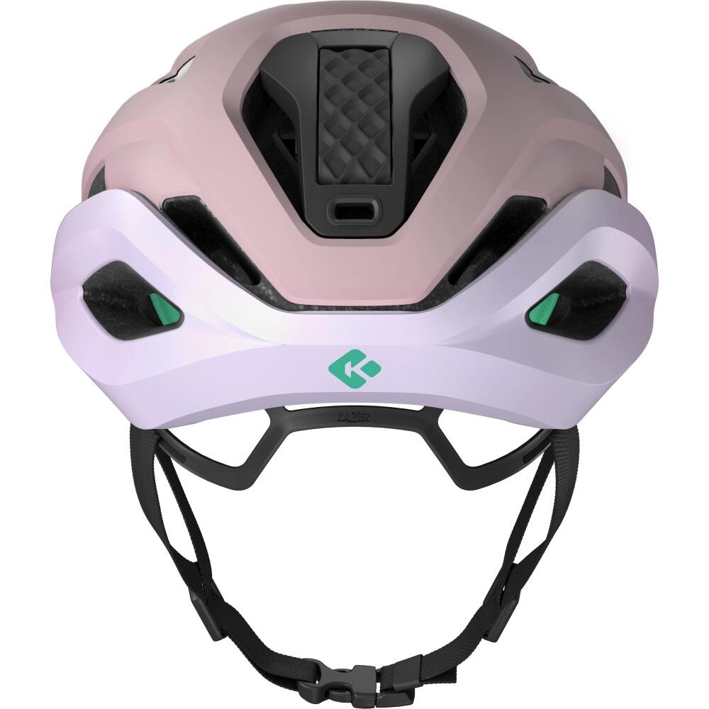 LAZER Helm Strada KinetiCore Road Matte Lila Pink (L) - sicherer, komfortabler Rennradhelm