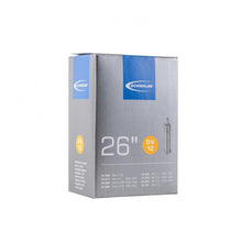 Schwalbe Fahrradschlauch DV12, 26x1.20-1.75", Dunlop-Ventil 40mm, passend für Reifengrößen 32-47/559-597, Butyl-Gummi, 140g, hohe Luftdruckstabilität, zuverlässig
