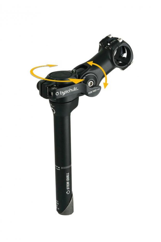 by,schulz Stem Quill Twist Pro SDS 103 mm - Schwarz