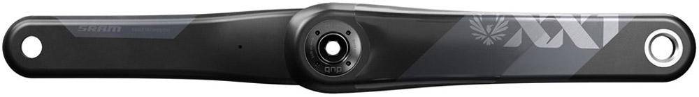 SRAM XX1 Eagle DUB 8-Bolt Kurbelarm 175mm CL55 für MTB. Dunkelgraue, leichte Performance-Kurbel.