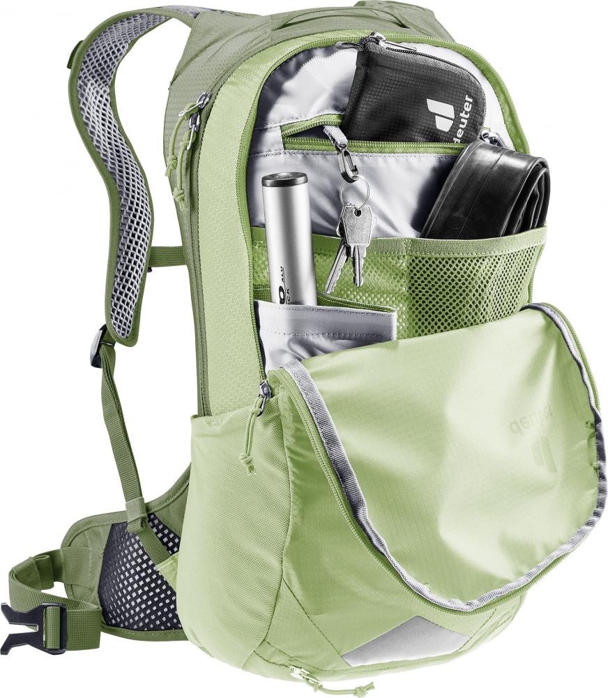 Deuter Race Air 10 Fahrradrucksack 10 Liter Blau - leicht, stabil und atmungsaktiv