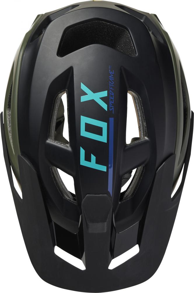 Fox Helm Speedframe Pro Blocked Army Größe S