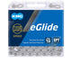 KMC eGlide Cues EPT 9s/10s/11s Fahrradkette Silber - Speziell für E-Bikes entwickelt