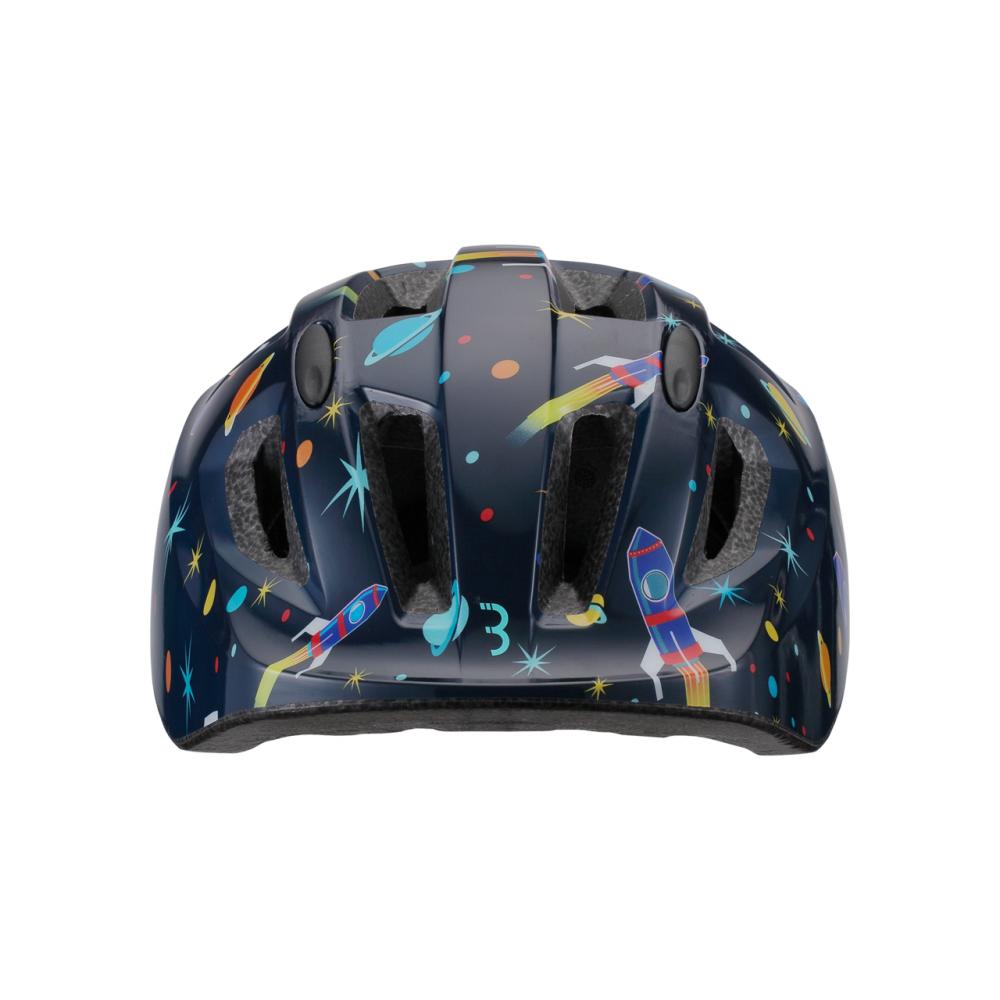 BBB Cycling Kinderhelm Hero S Astronaut (46-52 cm) - sicherer Schutz für kleine Entdecker