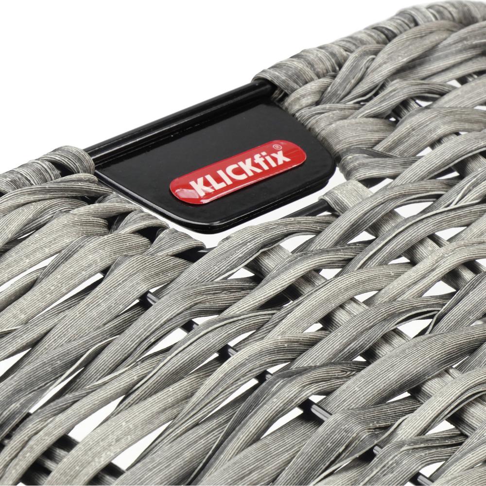 KLICKfix Fahrradkorb Structura schilf 25x34x27 cm
