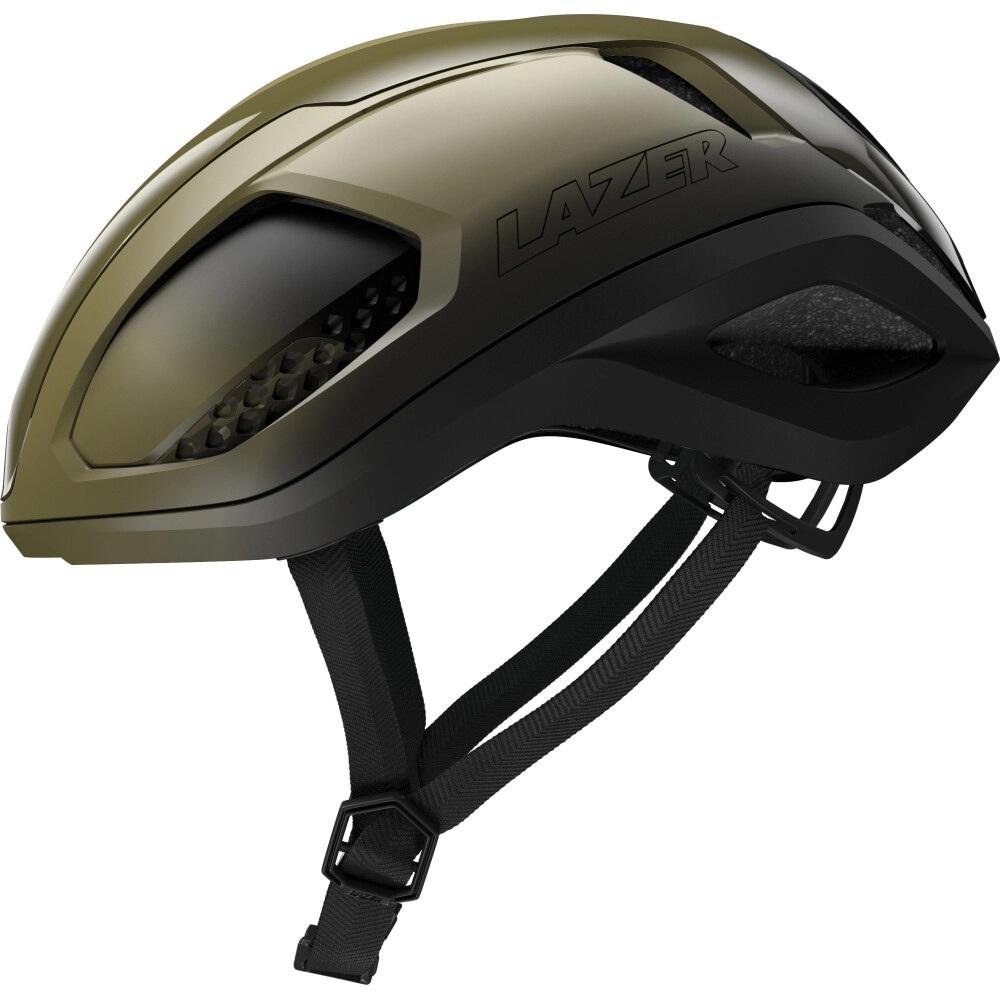 LAZER Helm Vento KinetiCore Road Salt & Pepper S - aerodynamischer Rennradhelm