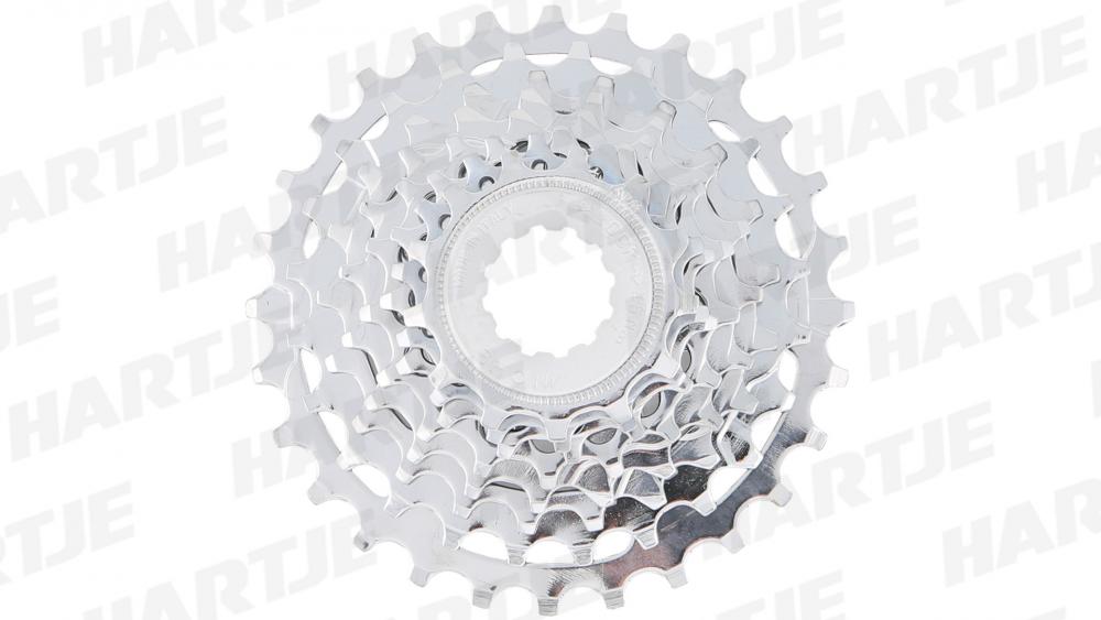Miche Primato 8-fach Kassette 13-28Z für Campagnolo, silbernes Fahrrad Ritzelpaket