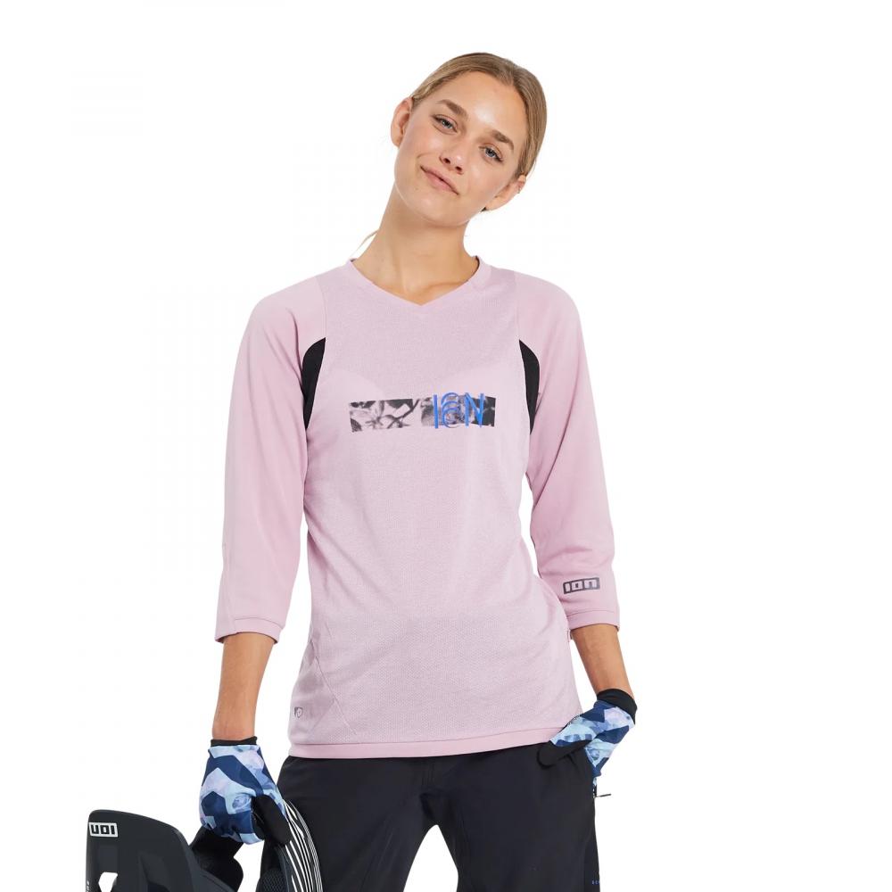 ION Bike Bekleidung ION Women MTB Jersey Scrub Amp 3/4 Longsleeve 36/S 47223-5022