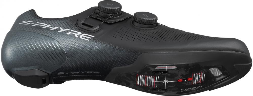SHIMANO RC903 Rennradschuhe - SPD-SL, Herren/Damen, Größe 46 breit, Schwarz