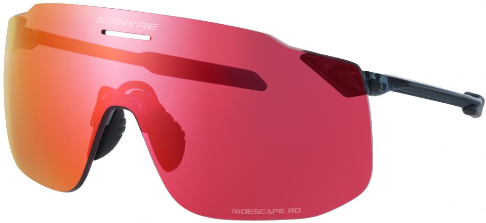 SHIMANO BRILLE S-PHYRE SL RIDESCAPE ROAD BLACK SAPPHIRE Brille - S