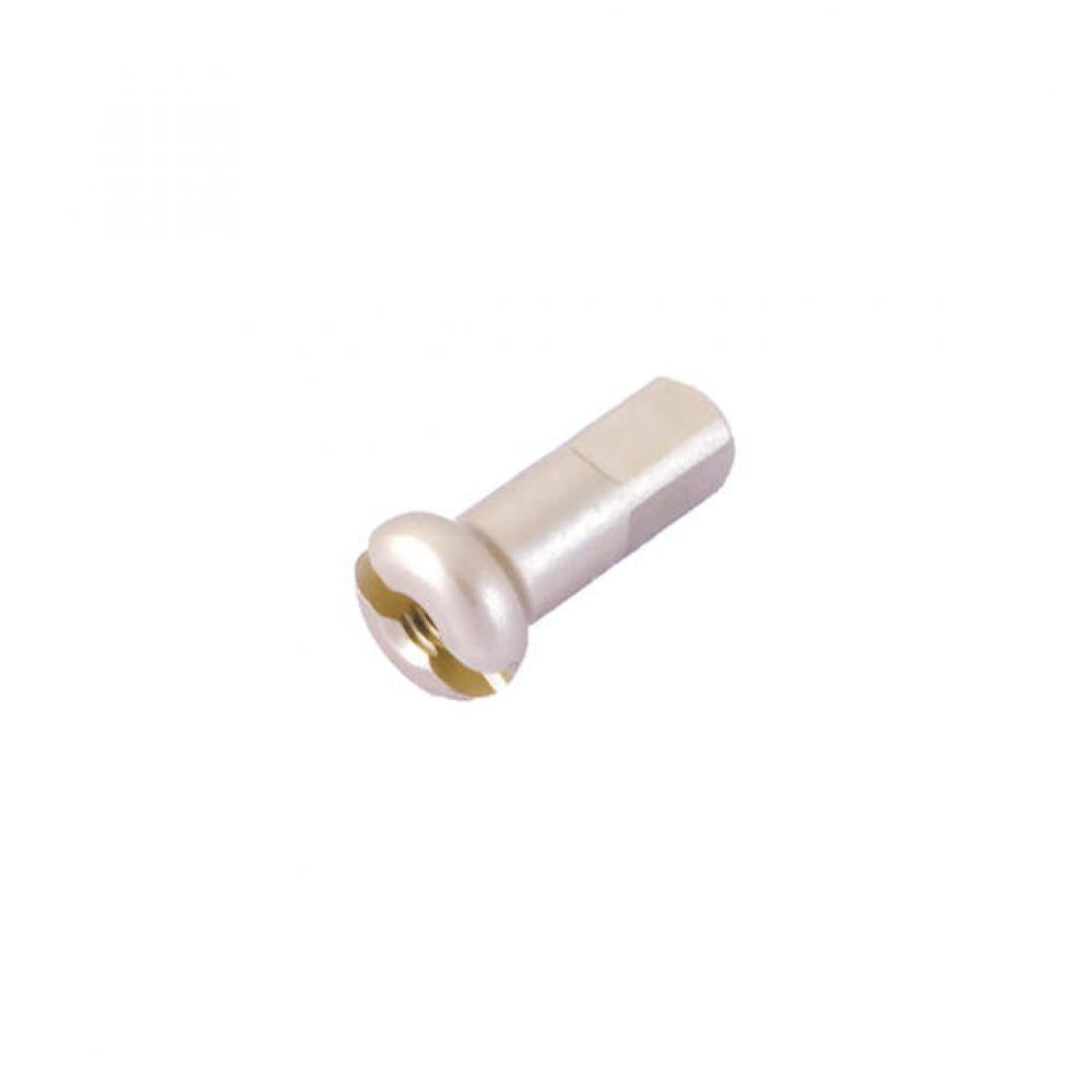 DT Swiss Speichennippel 1.8 Messing 12 mm silber - robuste Lösung für stabilen Laufradbau