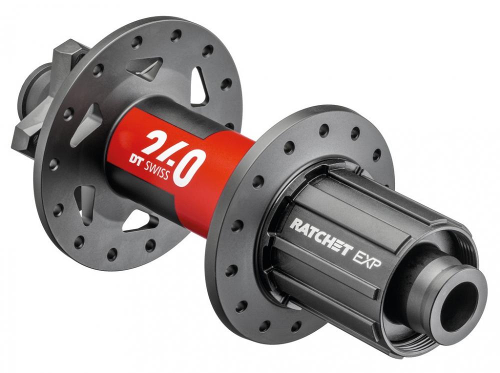 DT Swiss Nabe MTB HR 240 EXP Classic 28 Loch schwarz - leichte, steife Super Boost Hinterradnabe