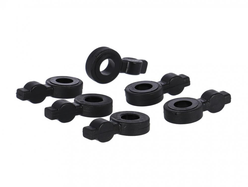 SKS BLUEMELS ASR Zylinderstecker 6er-Set schwarz