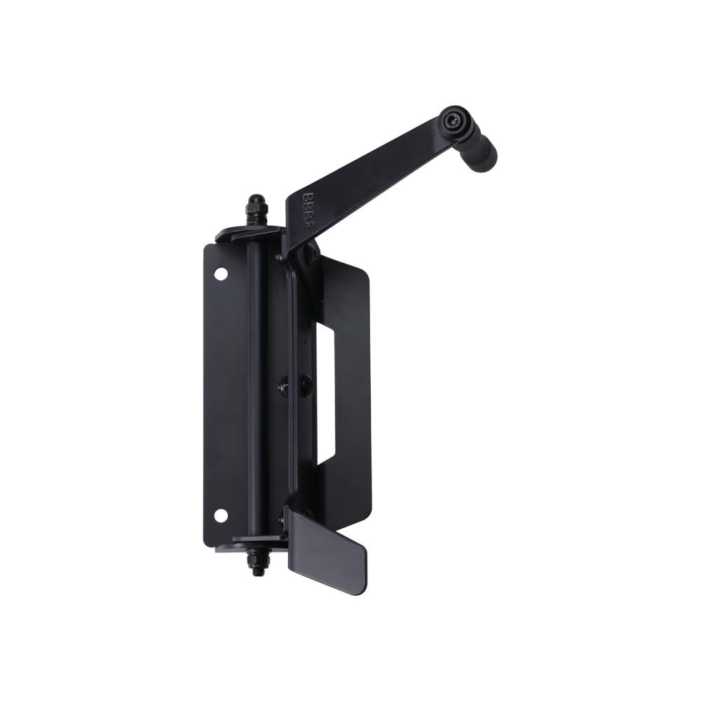 BBB Cycling BBB Fahrradhaken ParkingLot Swivel schwarz [Einheitsgröße] schwarz - platzsparende Fahrradaufbewahrung