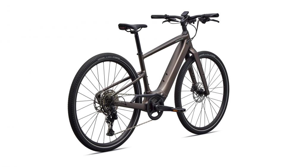 VADO SL 4.0 E-Bike - Leichtes City E-Bike mit Turbo SL Motor - Größe S - Gun Metal/Sage Green - E-City Bike