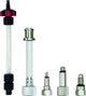 Jagwire Ersatz-Adapter-Set Pro Bleed Kit Silber - Bremsadapter für DOT & Mineralöl