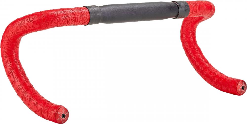 Specialized Super Sticky Kush Tape Classic - Lenkerband in Red/Ano Red Plugs für optimalen Grip