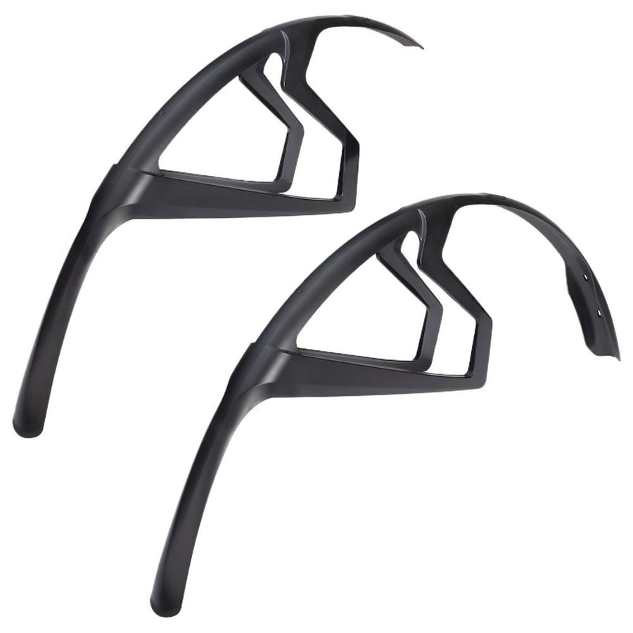 M-WAVE Mud Max R-Mud Schutzblech-Set 28\", extra langer Spritzschutz, werkzeuglose Montage